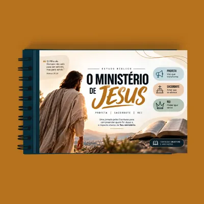 Capa do bônus Mapas Mentais do Ministério de Jesus